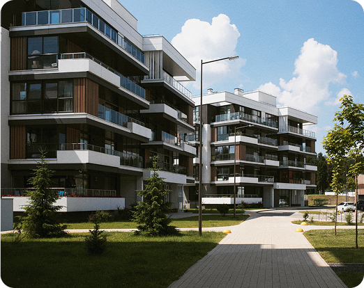 Modern residential building